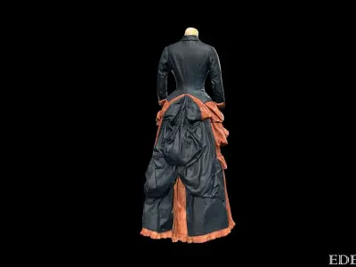The street dress 3D model
