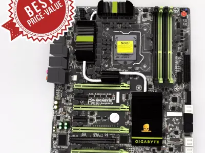 Motherboard Gigabyte G1 Sniper 3 3D model