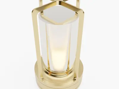 TurnPlus gold lantern 3D model