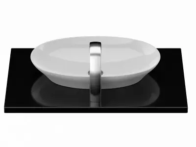 TOTO Kiwami Oval Vessel Lavatory 3D model