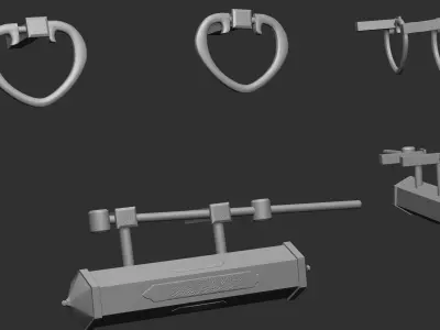 Kaaba door 3D print model