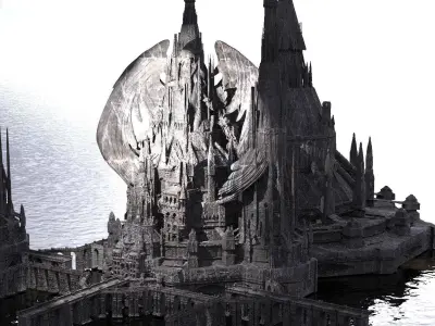 Maleficent Evil Towers  3D model