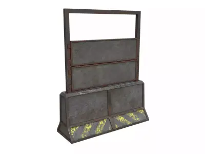 Concrete RoadBlock Barrier Barricade Pack 20