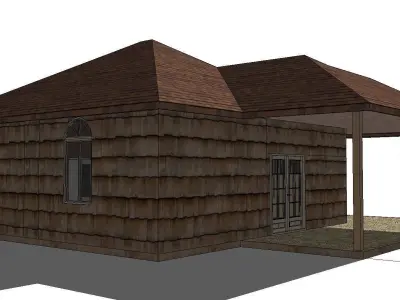 Creative Design-Holiday Cabin-092 3D model