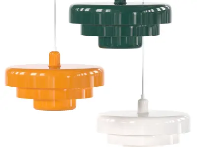 Bar Pendant Lamp 3D model