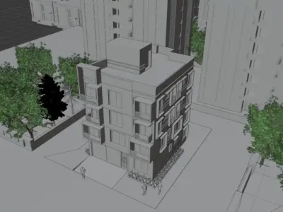 Exterior design 3D model order