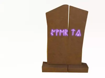 Halloween Magic Props Pack Low-poly 3D model