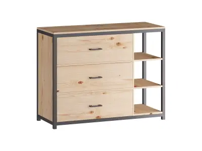 Loft cabinet 3D model