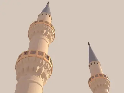 MOSQUE - HI RES 3D model