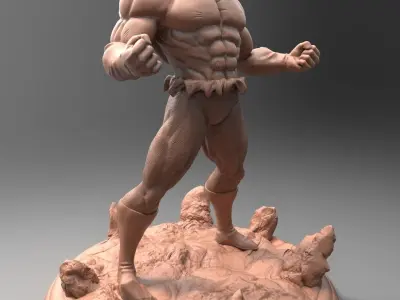 Jiren  - dragon ball super for 3d print 3D print model
