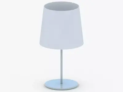 1378 - Table Lamp Low-poly 3D model