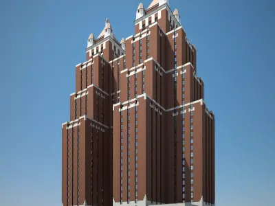 Skyscraper 08 3D model