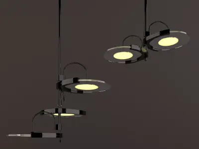 ceiling lamp 2-3 Free 3D model