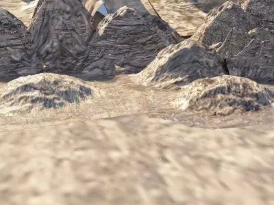 Mountains 3D model purchase