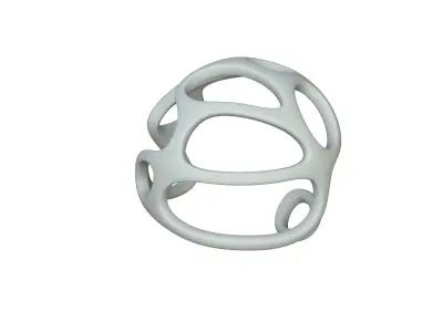 SciFi Cube Object No 27844 Low Poly Shape Texture