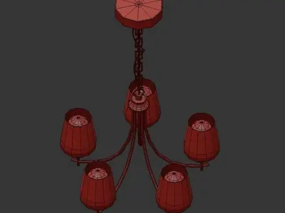 ASHLEY CHANDELIER 3D model