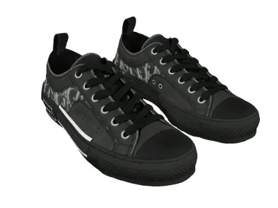 Dior B23 Low TOp Oblique 3D model