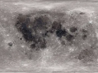 moon table light Free 3D model