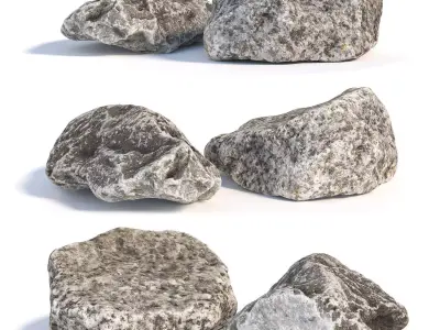 138 stone 3D model