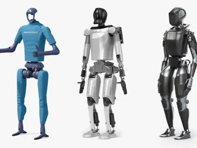  Humanoid Robots Collection 