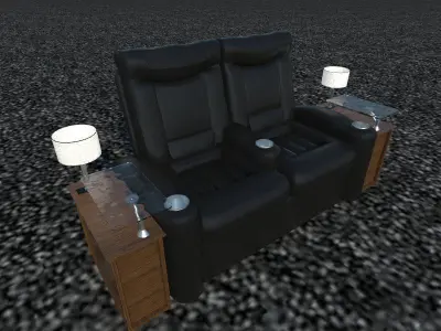 BUTACA CINE  3D model