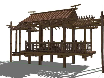 Creative Design-Holiday Cabin-011 3D model