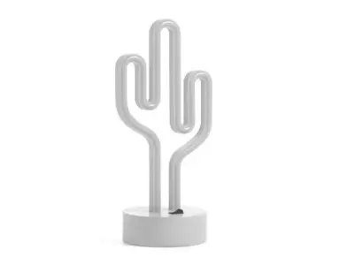 Cactus-shaped table lamp 3D model