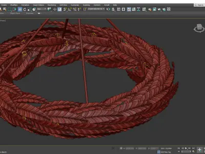 Apollo Small Chandelier Low-poly 3D model