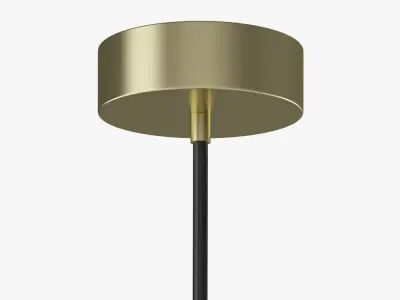 Chiswick Hoop Minimalist Pendant Light 3D model