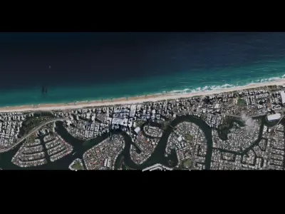 Gold Coast - Australia 3D model