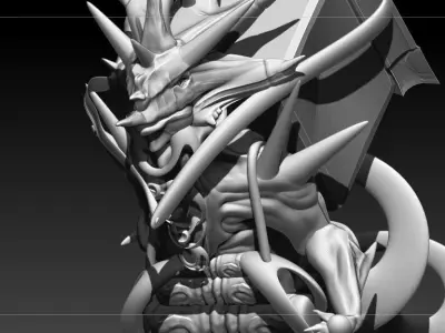 Dragon Lord Zbrush 3D model