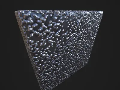 10 embossed pbr materials for rough metal surfaces set 3 Texture