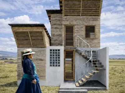 Incremental Rural House - Modular Housing System - 3d and dwg 3D model