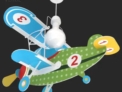 BABY PLANE VERDE 2019 3D model