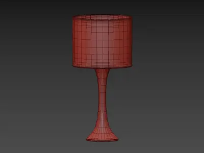 ADA BRASS TABLE LAMP CB2 Exclusive 3D model