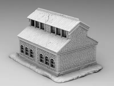 Warehouse 3D print model