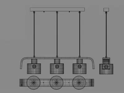 kitchen lamp 3D model
