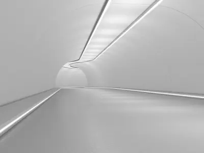 Sci Fi Tunnel  3D model