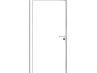 Interior Door 3D model