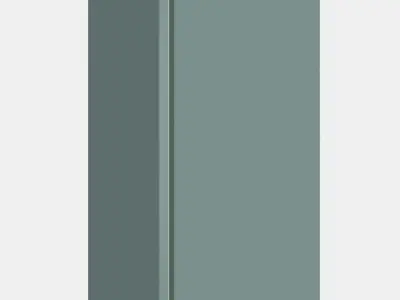 BODARP 2-p door f corner base cabinet set Low-poly 3D model