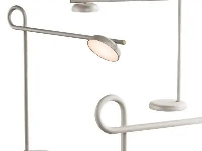 311 lighting fixtures 18 Northern Salto table lamp by Gridy 3D model