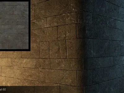 Textures Pack 6 - Stone walls Texture