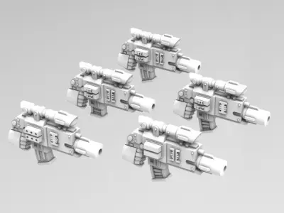 Deathvigil Weapons 3D print model