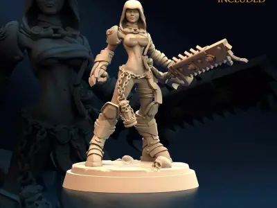 Punisher A Nude 3D print model