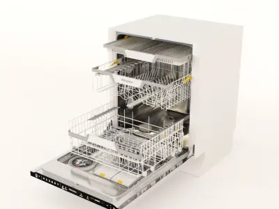 Miele AutoDos G7566 Smart Dishwasher 3D model