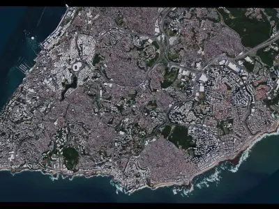 Salvador - Brazil 3D model