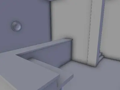 home low poly building Low-poly 3D model purchase
