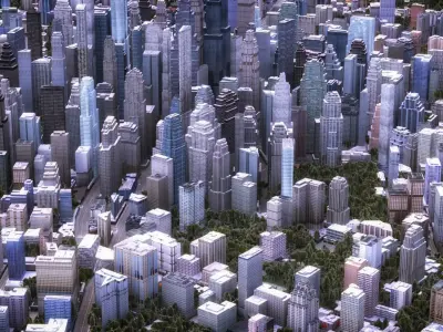 Big City 52 3D model
