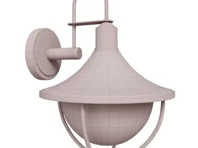 Atlas wall light 3D model