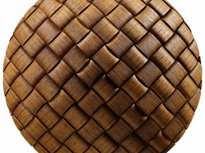 Bamboo Weave 03 - Seamless Texture